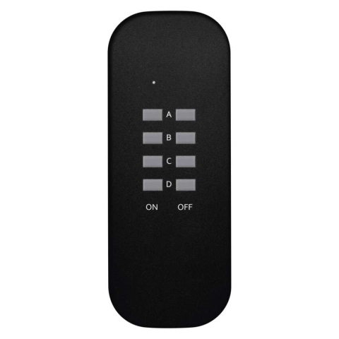 PRIZA CU TELECOMANDA SCHUCKO, IP44, NEGRU [14]