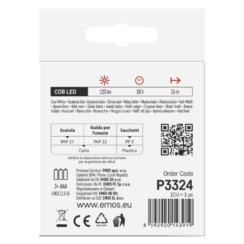 LAMPA LED DE VEGHE CU SENZOR DE MISCARE [5]