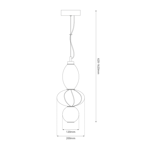 PENDUL ASCOLI 18W LED [4]