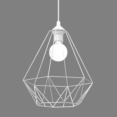 PENDUL BASKET ALB [2]