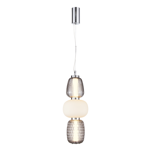 Corpuri de iluminat interior - PENDUL CARO FUMURIU 28W LED