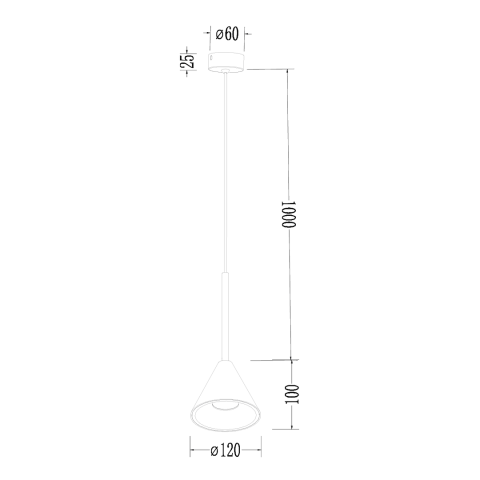 PENDUL CONE AURIU [3]