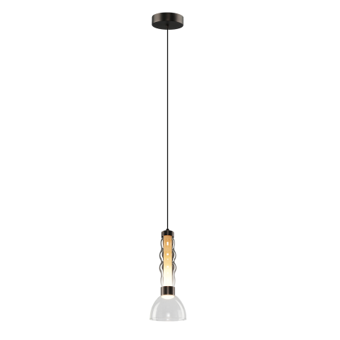 Corpuri de iluminat interior - PENDUL LUCCO FUMURIU 13W LED