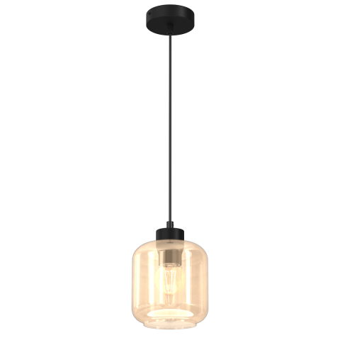 Corpuri de iluminat interior - PENDUL SOMBRA AMBER