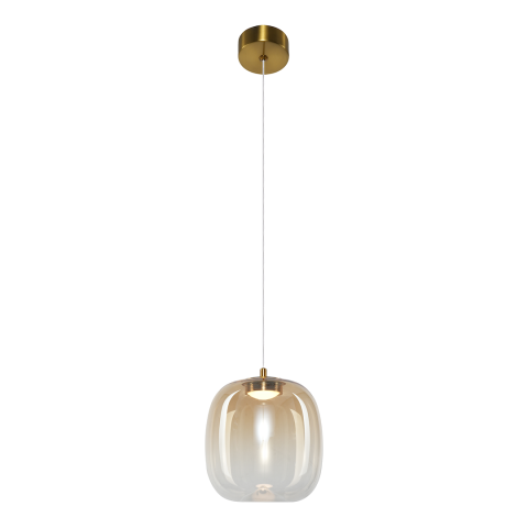 Corpuri de iluminat interior - PENDUL VASO 2 CHIHLIMBAR 4W LED