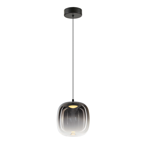 Corpuri de iluminat interior - PENDUL VASO 2 FUMURIU 4W LED