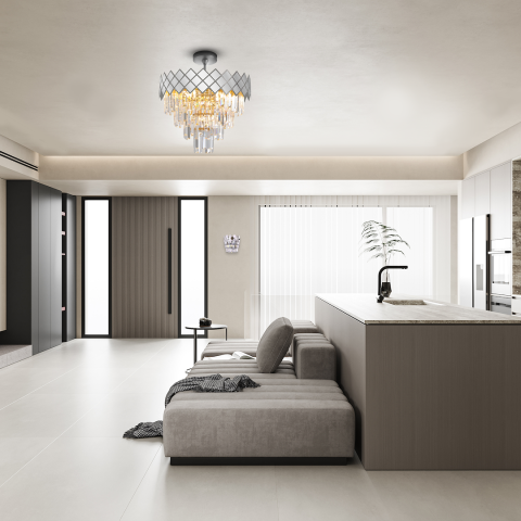 PLAFONIERA CARISMA CHROME [1]