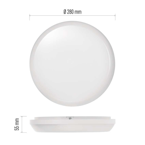 PLAFONIERA ROTUNDA DORI LED 24.5W IP54 [3]