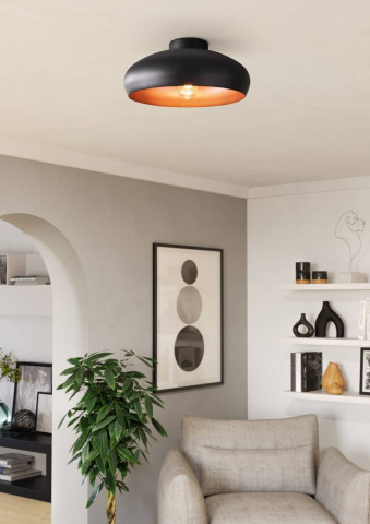 PLAFONIERA VINTAGE MOGANO [3]