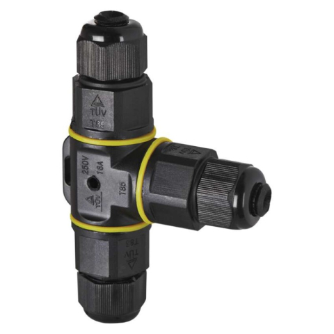 Floodlights - Plastic T Cable Connector IP68
