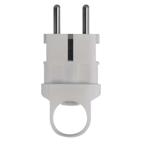 Plug for extension cord, white [1]