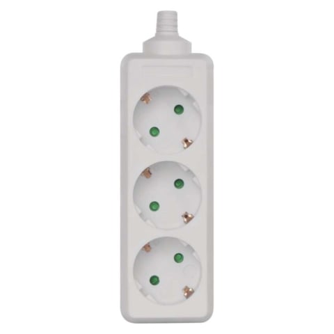 Plugs, sockets - Power Strip without cable 3 sockets SCHUKO