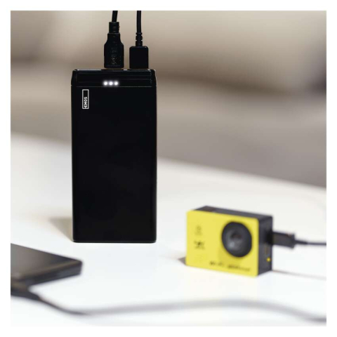 POWERBANK PORTABIL, ALPHA 10S,10W,  10000MAH, NEGRU [10]