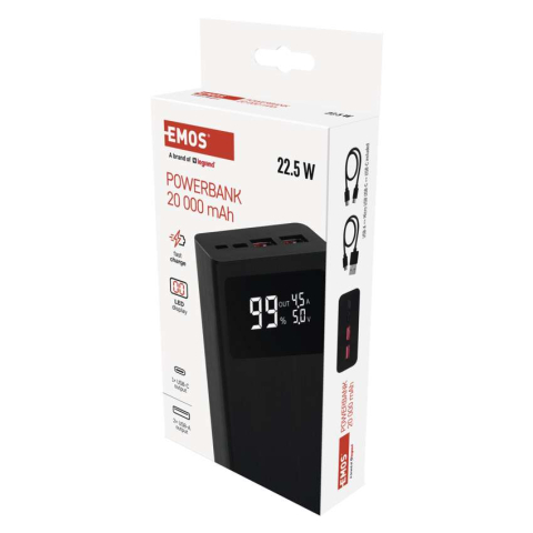 POWERBANK PORTABIL BETAQ 20, 22,5W, 20000MAH, NEGRU [3]