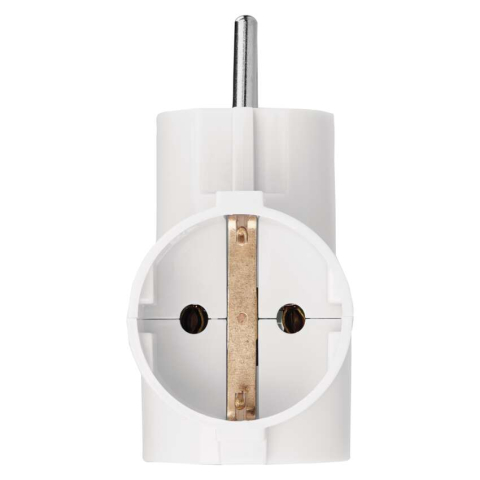 PRIZA MULTIPLA SCHUKO, 3 PRIZE ROTUNDE [3]