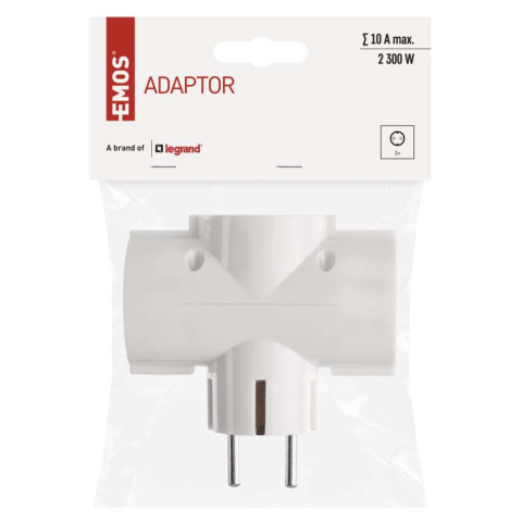 PRIZA MULTIPLA SCHUKO, 3 PRIZE ROTUNDE [5]