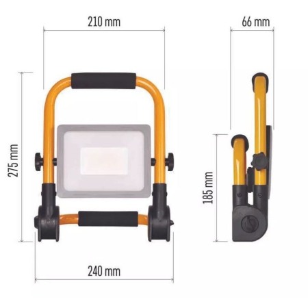 PROIECTOR LED MOBIL 31W [2]