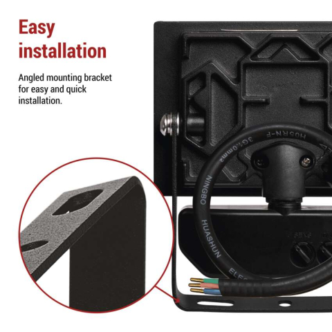 PROIECTOR LED TAMBO 10W 1000LM 4000K IP54 CU SENZOR DE MISCARE [10]