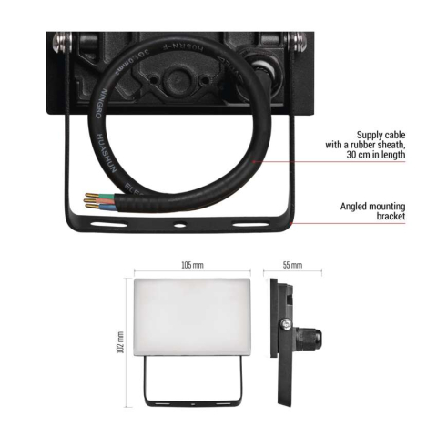 PROIECTOR LED TAMBO 10W 1000LM 4000K IP65 [10]