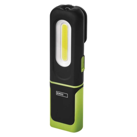 LED Working flashlights - Rechargeable COB LED + SMD LED Work Light, P4537, 330 lm, 1200mAh
