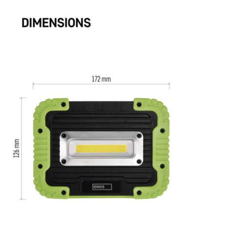 Rechargeable COB LED Work Floodlight P4533, 1000 lm 4400 mAh [1]