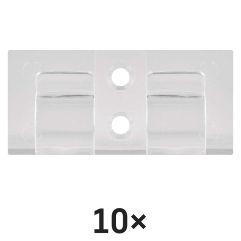 Emos - Self-adhesive hook – double, indoor