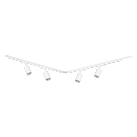 SET SPOTURI PIPE PENTRU SINA ALB 4xGU10 1.5M [3]