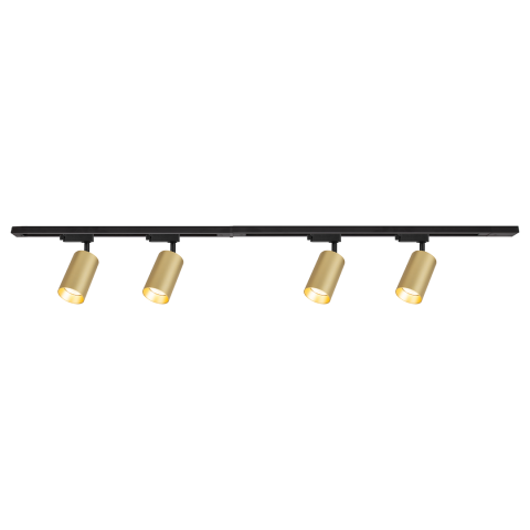 SET SPOTURI PIPE PENTRU SINA AURIU 4xGU10 1.5M [1]