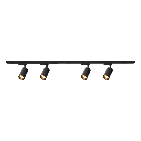 SET SPOTURI PIPE PENTRU SINA NEGRU 4xGU10 1.5M [5]