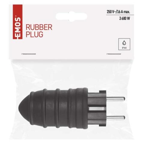 STECHER CAUCIUC PENTRU PRELUNGITOR, NEGRU [5]