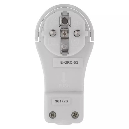 STECHER UNGHIULAR PLAT, ALB [1]