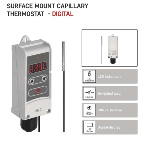 Surface mount manual capillary thermostat P5684 [2]
