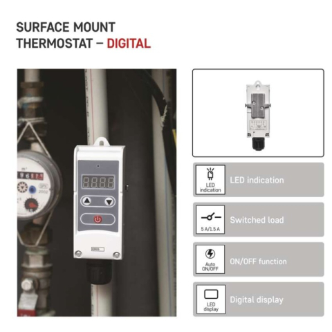 Surface mount manual thermostat P5683 [2]