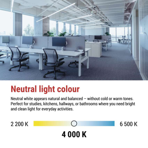 TUB LED T8 G13, 15W, 120CM, 2550LM, LUMINA NEUTRA [5]