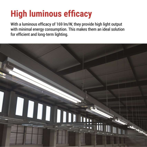 TUB LED T8 G13, 24W, 150CM, 4050LM, LUMINA NEUTRA [3]