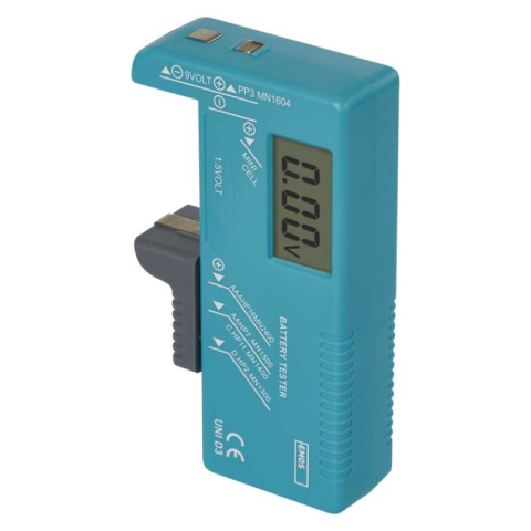 Batteries - Universal Battery Tester (AA, AAA, C, D, 9V, Button Cells)