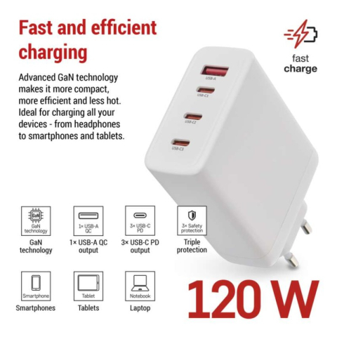 Universal USB GaN Charger PD 120 W max. [2]