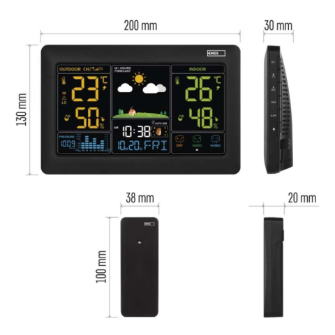 Wireless Digital Weather Station E0387 [1]