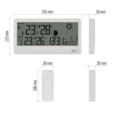 Wireless Digital Weather Station E0531 [2]