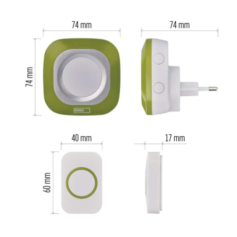 Wireless Doorbell P5733G [1]
