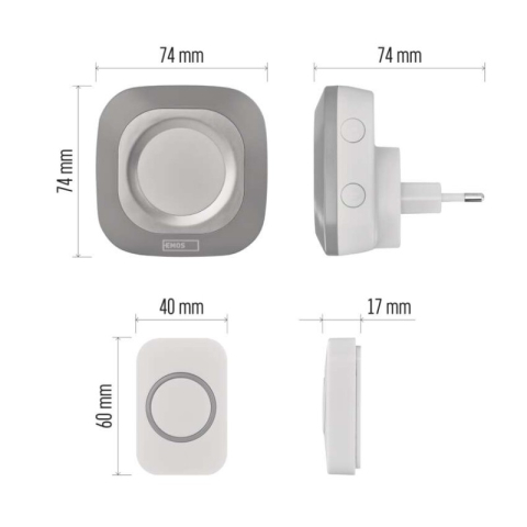 Wireless Doorbell P5733S [1]