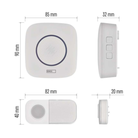 Wireless Doorbell P5736 [2]