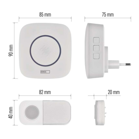 Wireless Doorbell P5737 [2]