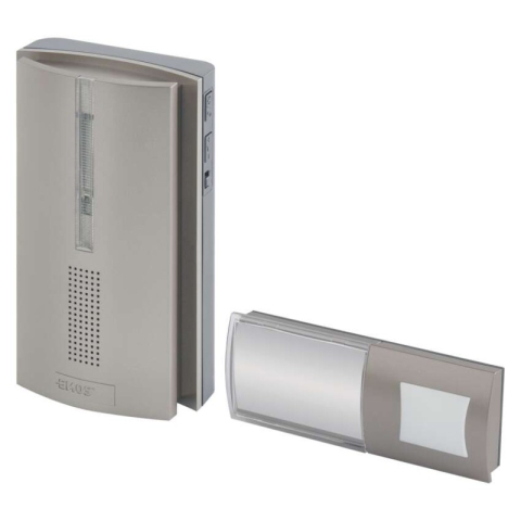 Wireless Doorbell P5763N, powered by 3× AA, unlimited range [1]