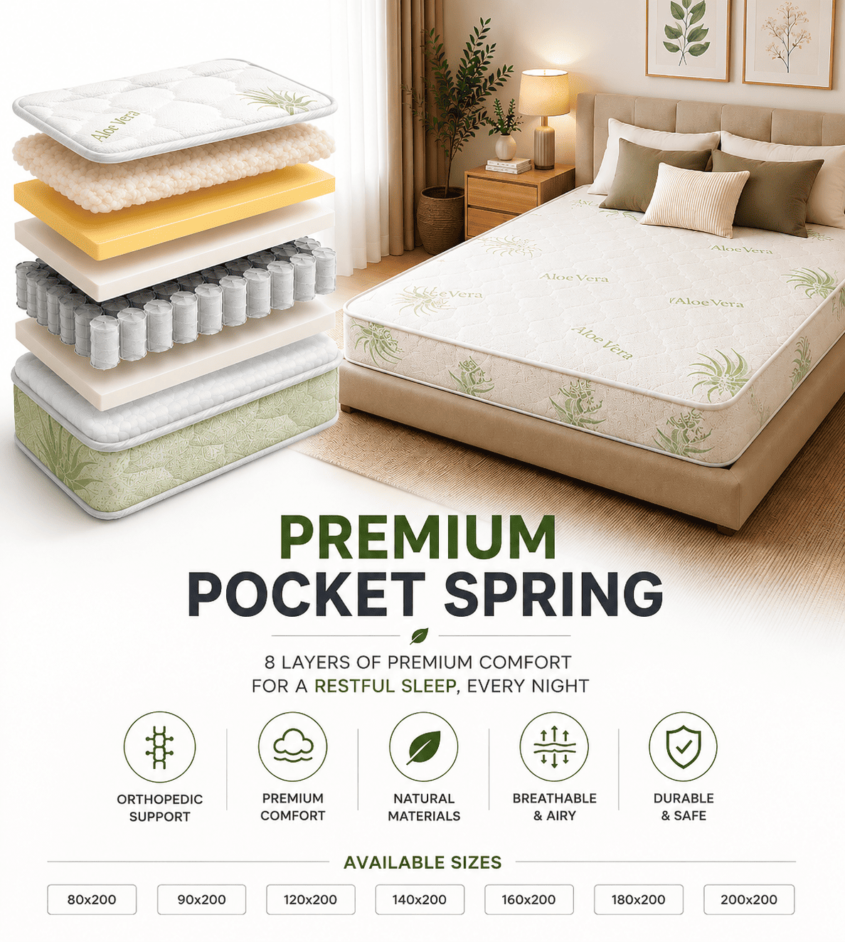 Premium Pocket Spring Mattress