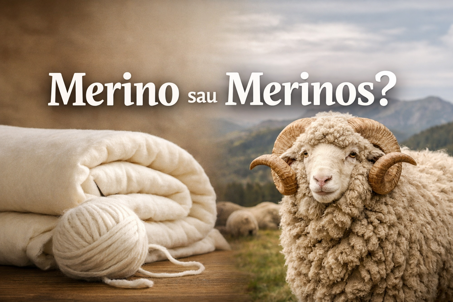 Merino sau Merinos? Dar mai important : De ce?
