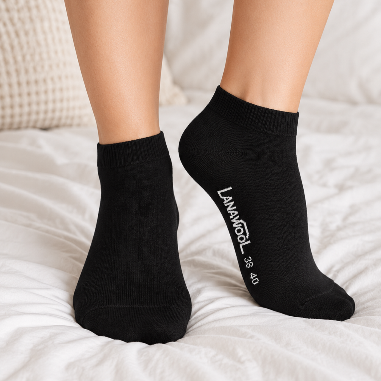 2-Paar-Set Merinowollsocken für Damen und Herren – Fein und Atmungsaktiv, Empfohlen zur Temperaturregulierung und Feuchtigkeitskontrolle [2]