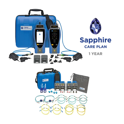 Kit-uri și pachete - achet certificare Trend Networks LanTEK IV-S 3000MHz + FiberTEK IV și Sapphire 1 An