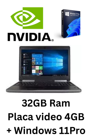 Laptop second hand - Laptop Gaming/Grafica Refurbished Dell Precision 7510 i7-6820HQ 32GB DDR4 SSD 512GB+hdd750gb 15.6 inch FHD Video Quadro m2000m 4gb Windows11