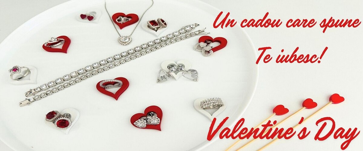 Valentine’s Day – Idei de cadouri din argint care spun „Te iubesc” 💖